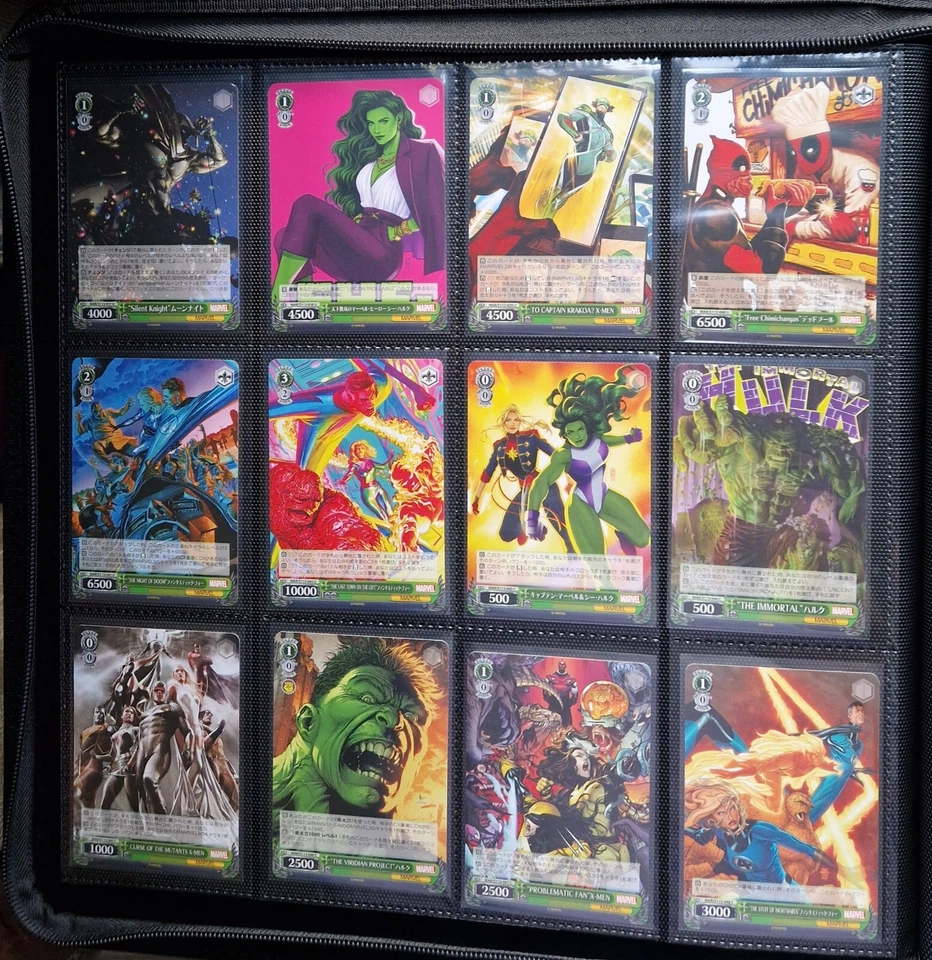 Weiss Schwarz Marvel Vol.2 100% Complete Set (C,UC,CR,R,RR) Binder not included - Image 4 of 4