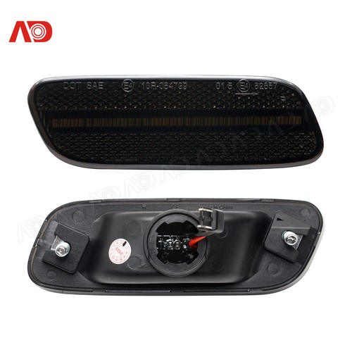 2Pcs LED Front Bumper Turn Signal Side Marker Lights For Lexus 92-00 SC300 SC400 - Foto 10 di 14