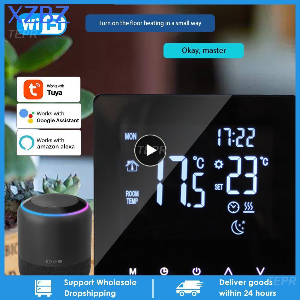 Tuya Smart WiFi/ Thermostat Electric Warm Floor Heating Water Gas Boiler Tempera