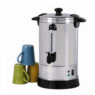 NESCO  CU-30 Professional Coffee Urn 30 Cups Stainless Steel Locking Cover USA