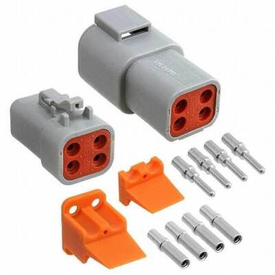 CONN PLUG&RCPT 4P CRIMP 12-14AWG | eBay UK