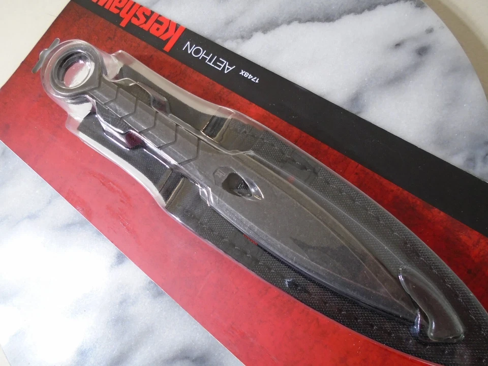 Kershaw AETHON Triple Kunai Cuchillo Lanzador Daga Juego de 3 Piezas Doble Borde Full Tang Foto 3 de 4