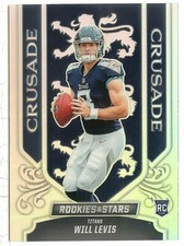 2023 Rookies & Stars Football Will Levis RC CRUSADE SILVER PRIZM #CR-20 Titans