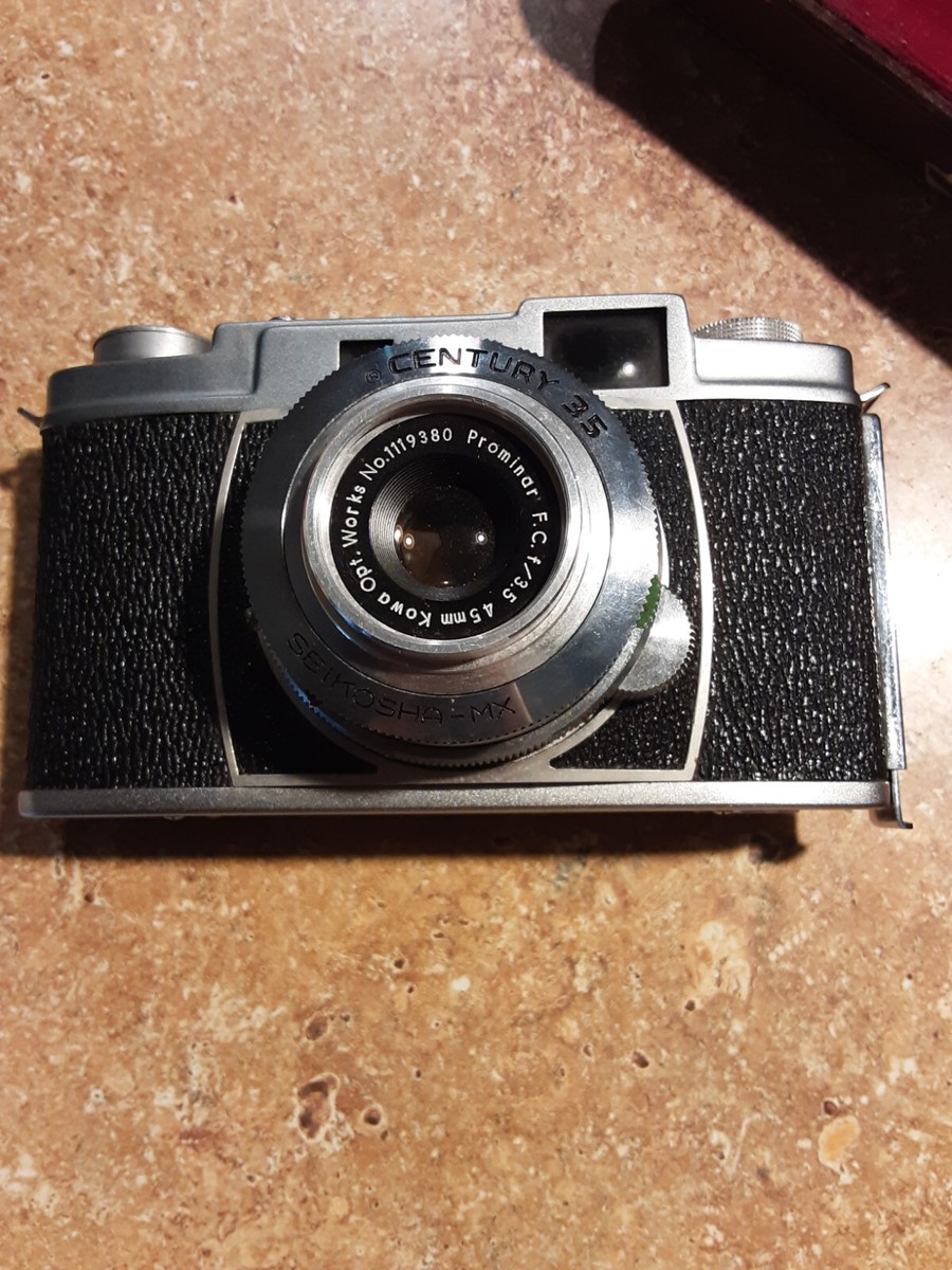 Korica Seikosha MX フィルムカメラ Vintage Century 35 Seikosha-MX Prominar f/3.5 45mm Film