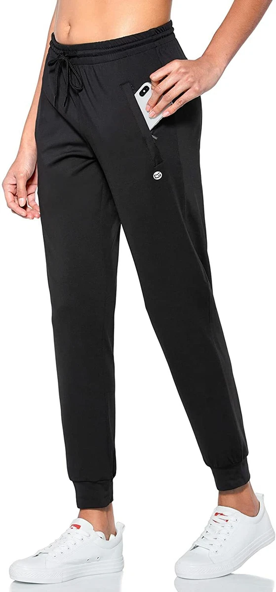 G Gradual Women's Joggers Pants with Zipper Pockets Tapered