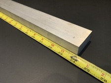 2 Pieces 1" X 2" X 24" Long ALUMINUM FLAT BAR STOCK SOLID 6061-T6511