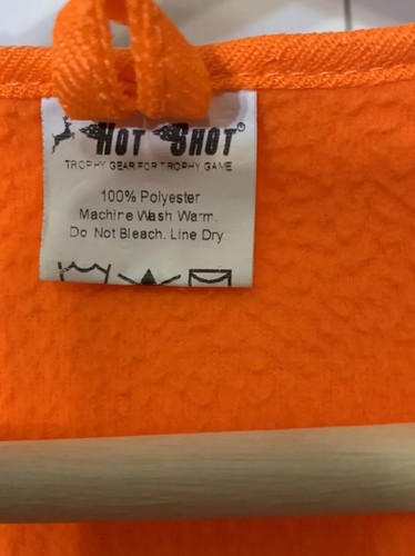 Hot Shot Trophy Gear Adult Polyester Safety Hunting Vest Orange OSFM - Picture 2 of 9