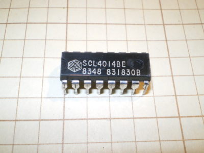 SCL4014BE  	CMOS 8-Stage Static Shift Register 16-P DIP CD4014B 4014B