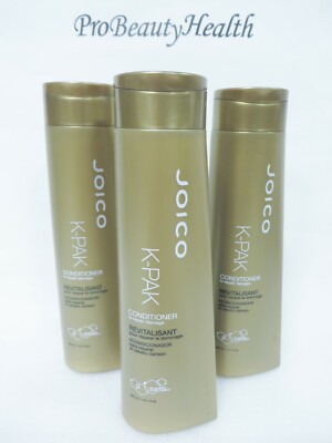 JOICO K-PAK Conditioner 10.1 oz    3 bottles