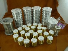 CL-WIRE-1 8 lbs Wholesale gold silver craft wire jewelry making craft supply