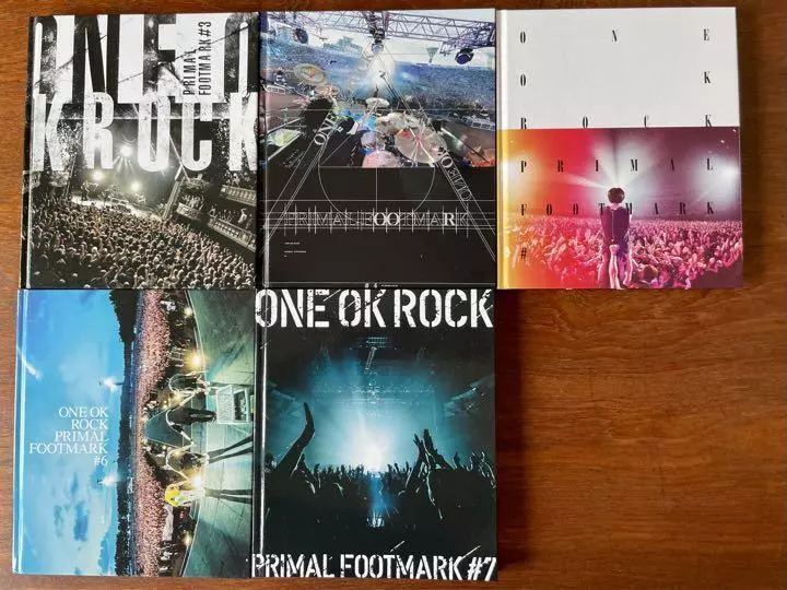 ONE OK ROCK PRIMAL FOOTMARK 2014# 3 〜2018# 7 set of 5 photo