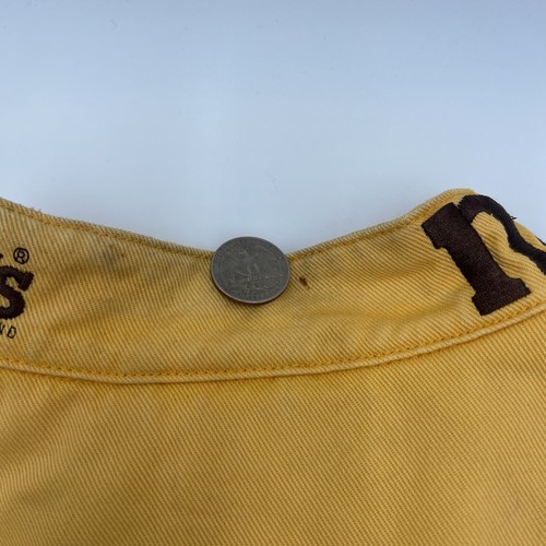 VTG 90s Mens Chase Nascar Ken Schrader Distressed Yellow M&Ms Full Zip Jacket XL - Picture 18 of 22