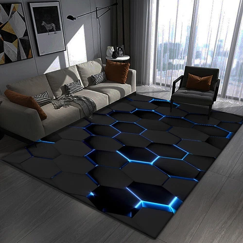 Gaming Creative Video Gamer Mat Rug Non-slip Non-Slip Carpet Home Door - Picture 10 of 14