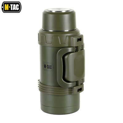 M-Tac  Touristische Thermoskanne 1600 ml  Edelstahl Isolierflasche Isolierkann 