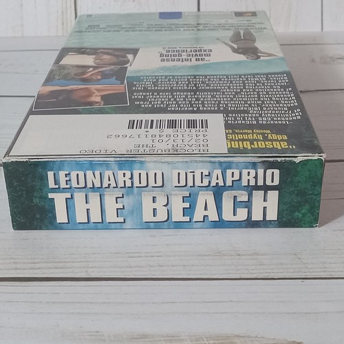 The Beach VHS Tape 2000 Adventure / Thriller Leonardo DiCaprio Tilda Swinton - Picture 8 of 12