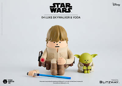 STAR WARS LUKE SKYWALKER and YODA BLITZWAY SML 04 Sticky STAR WARS LUKE SKYWALKER and YODA BLITZWAY SML 04 Sticky