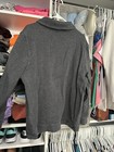 Tasso Elba Mens Sweater in Gray Shawl Collar Long Sleeve Pullover Solid Size XXL — photo 3