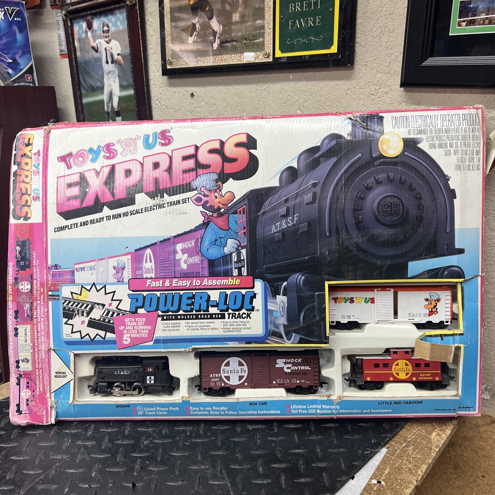 Vintage 1992 Toys R Us Express HO Scale Electric Train Set 90s | eBay