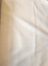 WHITE VL POLYCOTTON FABRIC BY THE YARD