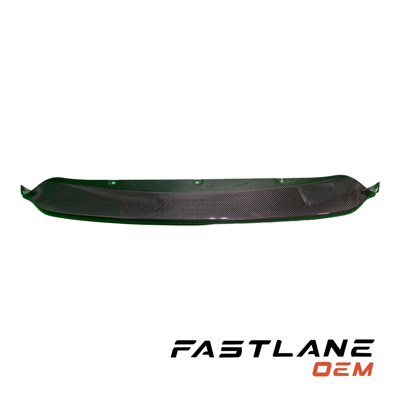 2014-2017 MASERATI GHIBLI CARBON FIBER FRONT BUMPER APPLIQUE OEM NEW 940000871