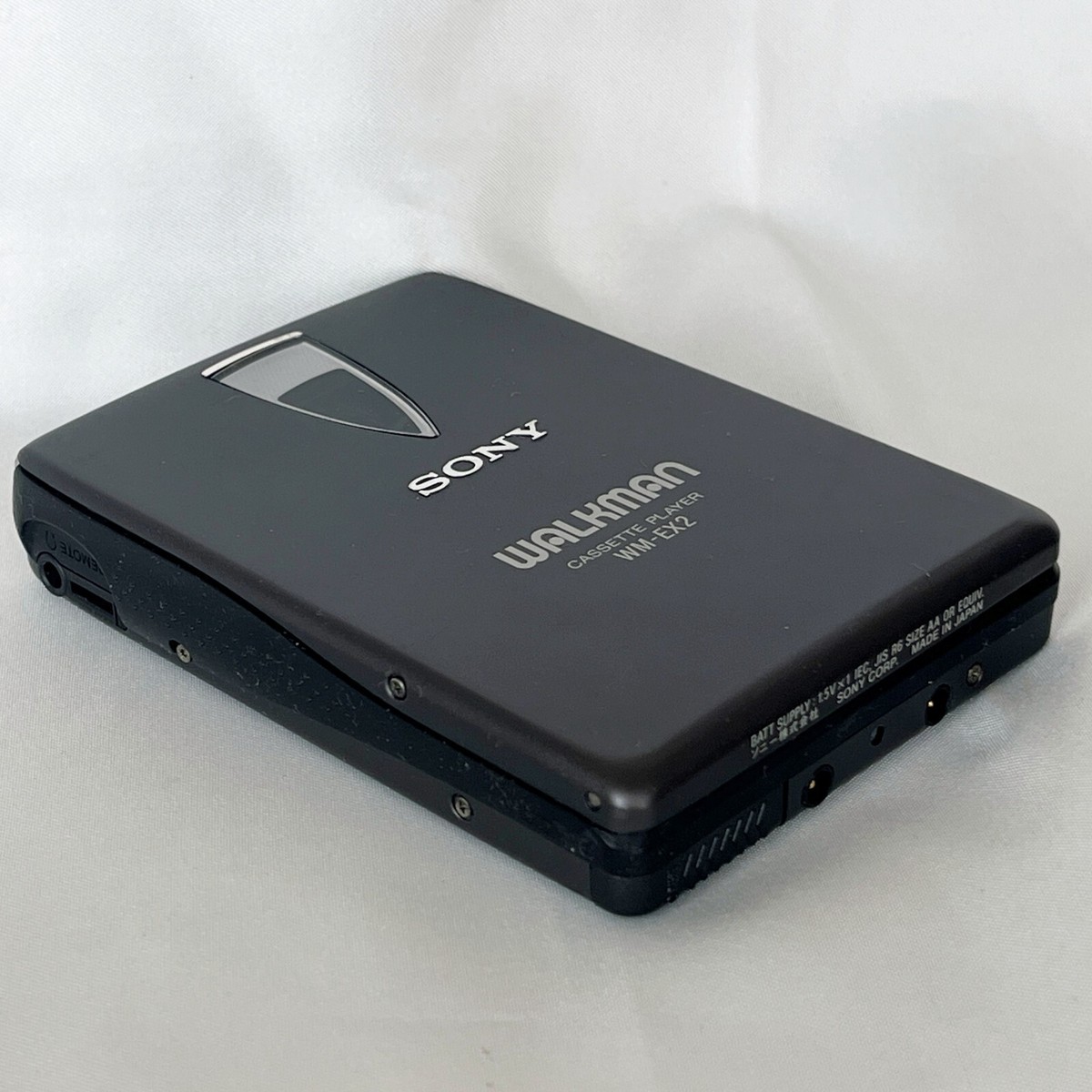 SONY WM-EX2 1996 Black Walkman Vintage Cassette Player Made