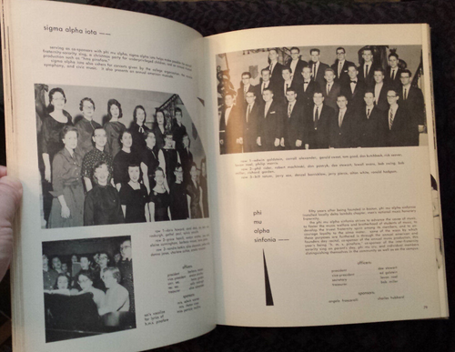 1957 ORIENT Yearbook, Ball State Teachers College, Muncie Indiana - Bild 10 von 10