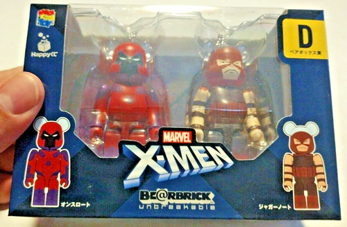 Bearbrick Happy Kuji X-Men Onslaught Juggernaut Prize D 100% NUOVO MEDICOM MARVEL