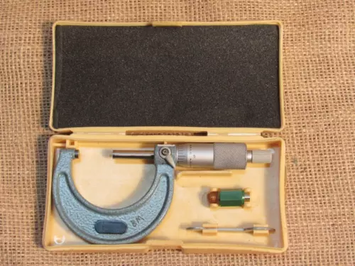 Mitutoyo Micrometer 103-178 Carbide Tips