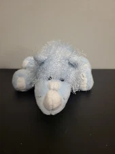 Ganz Webkinz Blue Rhino Rhinoceros Plush Stuffed Animal HM196 No Code 9.5"