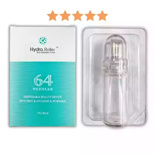 Hydra.Roller MicroNeedle System 64 Needles (Glass) K-Beauty US Seller