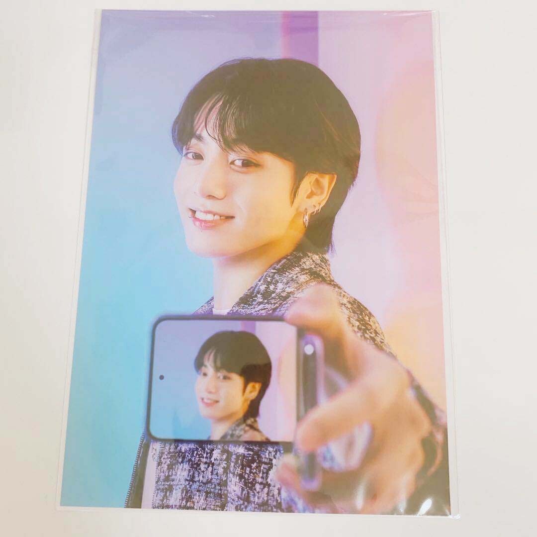 BTS x Galaxy Official Special Post card Samsung Z Flip4