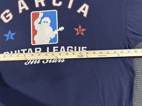Jerry Garcia Guitar League All Stars Liquid Blue Shirt XL Blue Distressed 2011 - Picture 5 of 9