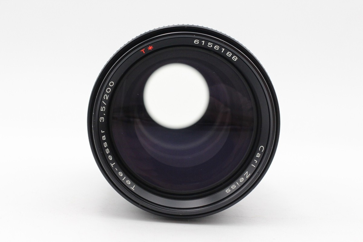 EXC5＋ ] Contax Carl Zeiss Tele-Tessar T* 200mm f/3.5 Lens