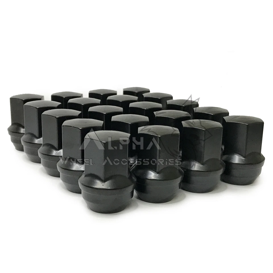 20 porcas Dodge Challenger Charger pretas estilo fábrica fabricante de equipamento original 14x1.5 Hellcat SRT8 - Imagem 4 de 4