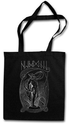 HEIMDALL TASCHE STOFFTASCHE Heimdallr Norsemen God Gjallarhorn Bifröst Walhall