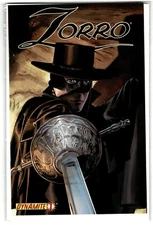 Dynamite Comics Books Zorro #1 2008 VF/NM Mike Mayhew Cover
