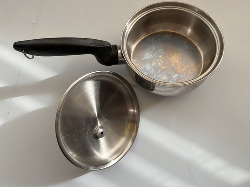 Royal Queen Cookware 5 Ply Multi-Core Stainless Steel MC2000 Soßenpfanne Dampfdeckel - Bild 4 von 4