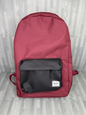 Herschel Supply Co Heritage Backpack Windsor Wine Stripe Laptop Bag Herschel Offset Collection Heritage Backpack - Windsor Wine  main image 4