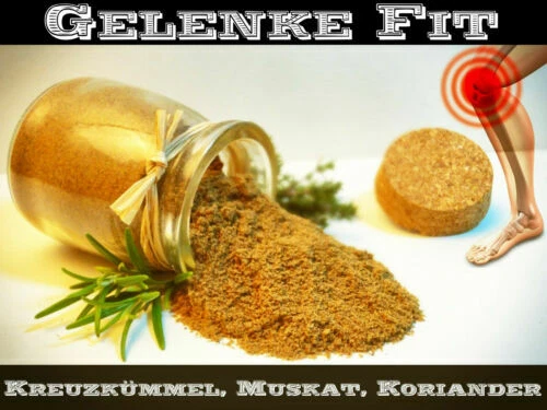 Pflanzliche Heilmittel Pulver Gelenkgesundheit