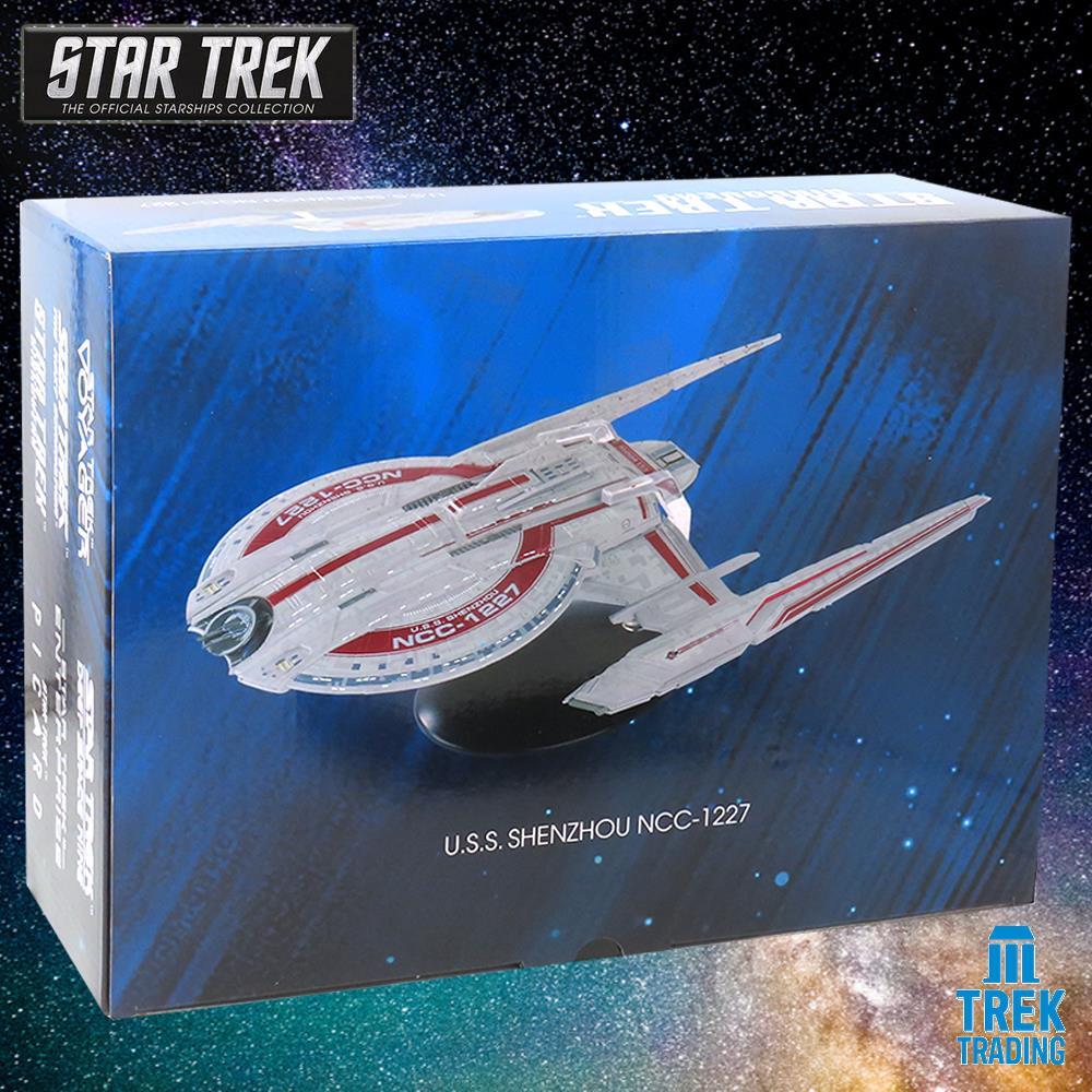 Star Trek Figures - USS Shenzhou, NCC-1227 Model With Magazine Star Trek: Discovery Star Trek Figures - USS Shenzhou, NCC-1227 Model With Magazine Star Trek: Discovery