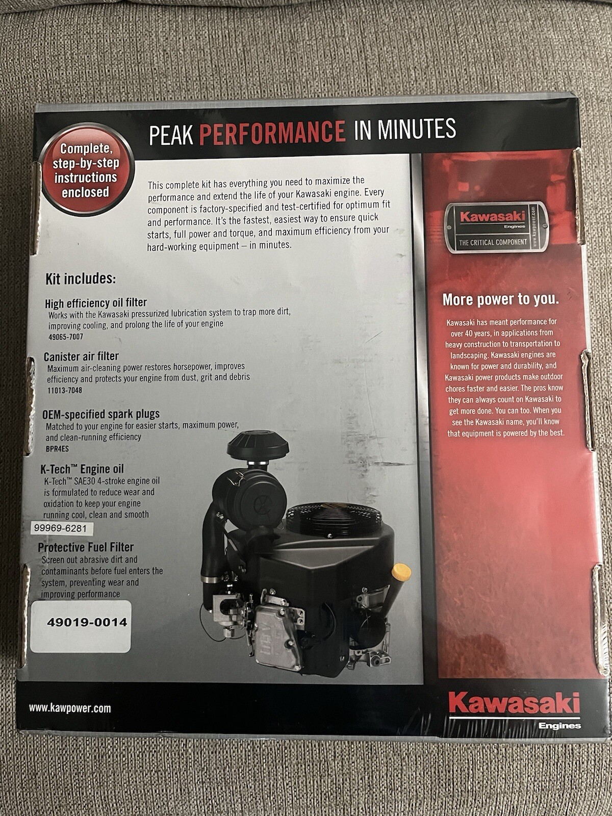 Small Engine Tuning KAWASAKI GENUINE SMALL ENGINE TUNE UP KIT FITS FX481V FX541V FX600V | eBay