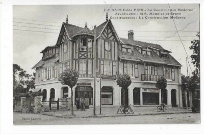 44 LA BAULE LES PINS LA CONSTRUCTION MODERNE ARCHITECTE MEUNIER