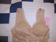 Wireless Cross Lace Support Bra XL