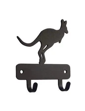 Kangaroo Mini Key Rack with 2 Hooks 3.5 inch -Made in USA