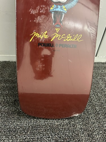 Powell Peralta Mike Mcgill 2014 Reissue Skateboard Deck Bones Brigade Brown - Picture 5 of 9