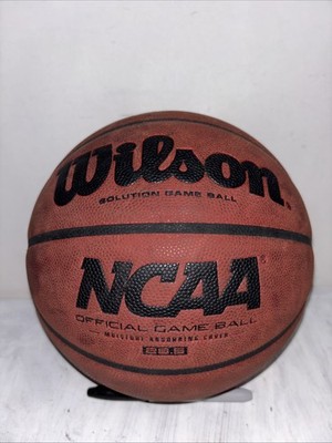 Wilson NCAA Official Solution Game Ball Basketball Moisture Absorbing 28.5 