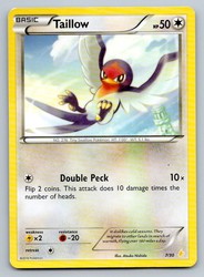 Taillow 7/30 XY Trainer Kit Pikachu Libre Suicune Common