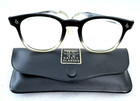 Vintage '50s American Optical AO Tri-Tone Safety Glasses Black, Natural & Silver — photo 2