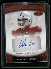 Walker Little 2021 SAGE Aspire RC Auto Rookie Auto #ASP-67 Stanford Cardinal