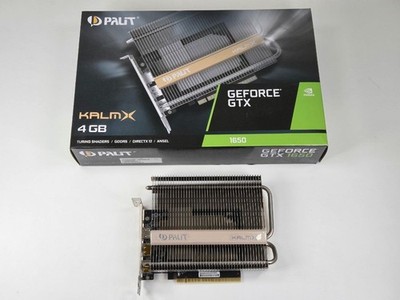 PALIT KalmX GeForce GTX 1650 4GB Passive Fanless Graphics Video Cards w/box